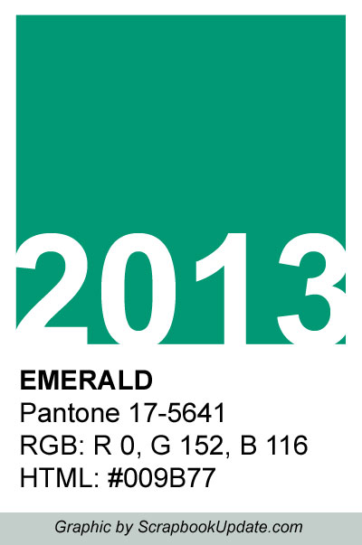 Pantone-2013-Emerald